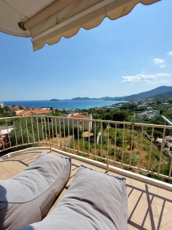 Bright View Apartment PalaiónTsiflíkion Eksteriør bilde